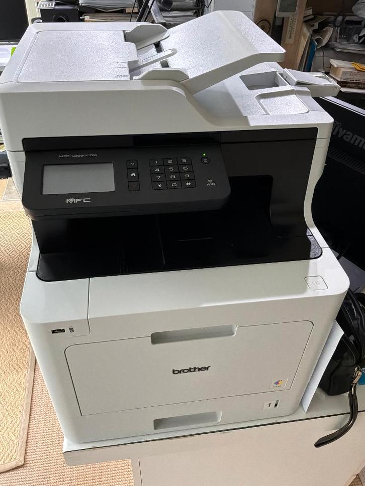 Printers, Computers en Software, Printers, Gebruikt, Printer, Laserprinter, Faxen, Kleur printen, Kopieren, Mailen, Scannen, Zwart-en-wit printen