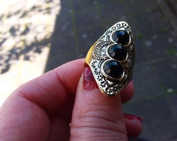 GEËRFD Oude vintage Ring.  