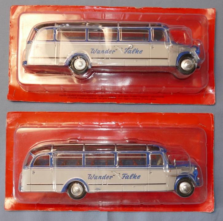 Restpartij 11 autobussen Atlas Hachette voor onderdelen 1/50, Hobby en Vrije tijd, Modelauto's | 1:50, Zo goed als nieuw, Bus of Vrachtwagen