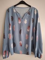 Damesblouse maat XL, Enlèvement ou Envoi, Taille 46/48 (XL) ou plus grande, Bleu