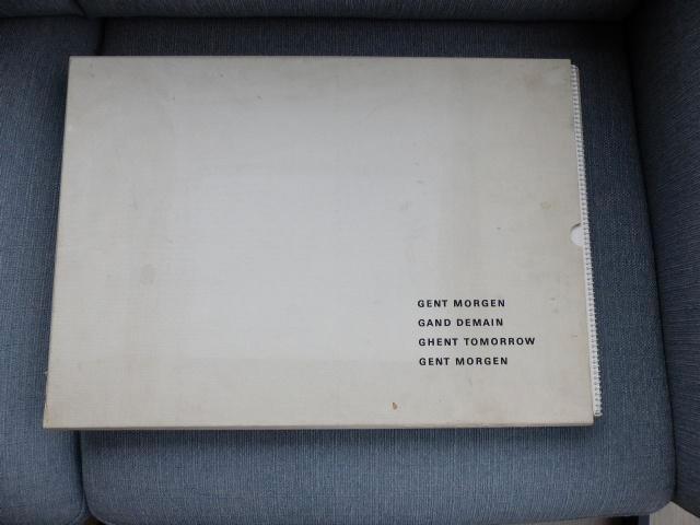 Gand Jaarbeurs 1971, farde « Gand demain »., Livres, Art & Culture | Photographie & Design, Utilisé, Technique, Enlèvement ou Envoi