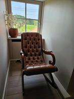 Vintage chesterfield schommelstoel in hele goede staat, Ophalen, Gebruikt
