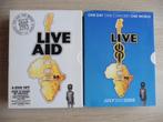 Live Aid 1985 + Live Aid 2005 (2 x 4 dvdBox) + Woodstock, Ophalen of Verzenden, Zo goed als nieuw, Muziek en Concerten, Boxset