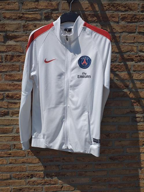 NIKE PSG Fly Emirates M Trainingsjack, Kleding | Heren, Sportkleding, Zo goed als nieuw, Algemeen, Maat 48/50 (M), Wit, Ophalen of Verzenden