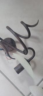 Wandlamp, Ophalen, Zo goed als nieuw, Glas
