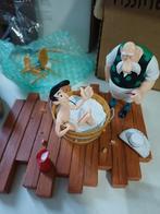 Scène Lucky Luke, Collections, Enlèvement ou Envoi, Autres personnages, Statue ou Figurine