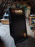 Stoepbord Omer, Ophalen