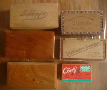 Boîtes à cigares vintage 