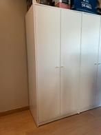 Ikea Kleppstad kledingkast met 2 deuren, wit, 79x176 cm, Ophalen, Met hangruimte, 50 tot 100 cm, Zo goed als nieuw
