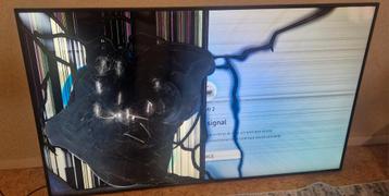 Vends Télévision Samsung 75 pouces 189 cm pour bricoleur beschikbaar voor biedingen
