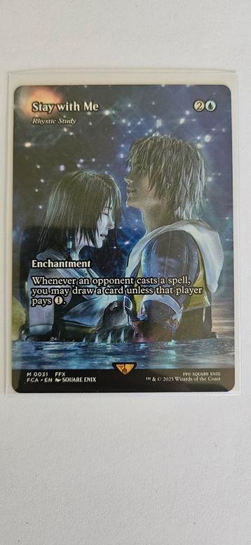 Magic Final Fantasy : Rhystic Study (Mythique) beschikbaar voor biedingen