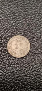 Suriname 25 cent 1972, Timbres & Monnaies, Monnaies | Amérique, Enlèvement ou Envoi