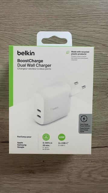 Chargeur Belkin 40w usb c