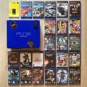 Console Playstation 2 + Jeux, Enlèvement ou Envoi, Comme neuf