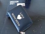 Zwart Moschino portefeuille/ portemonnee, Handtassen en Accessoires, Ophalen of Verzenden, Zo goed als nieuw
