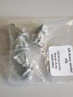 warlord bolt action US army winter HQ, 3 metalen figuren, Ophalen of Verzenden, Nieuw, Historisch, Figuurtje(s)