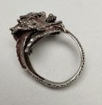 Bague vintage en argent en forme de dragon, Enlèvement ou Envoi