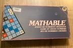 Vintage gezelschapsspel Mathable - 1987, Hobby en Vrije tijd, Gezelschapsspellen | Bordspellen, Ophalen of Verzenden, Zo goed als nieuw