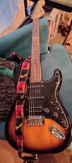 Fender Squier Stratocaster sunburst, Muziek en Instrumenten, Ophalen, Zo goed als nieuw, Solid body, Fender