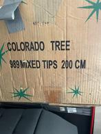 kerstboom in kunststof 2m hoogte, Enlèvement ou Envoi, Utilisé