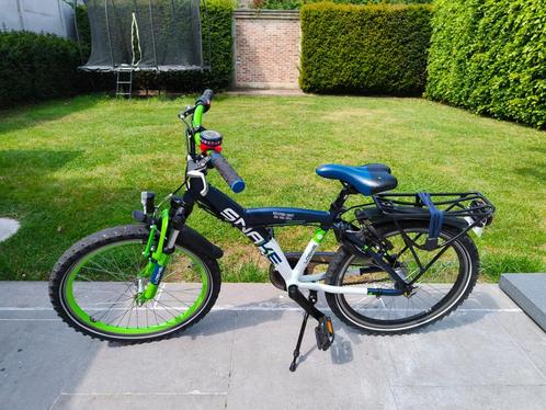kinderfiets jongens 7-9 jaar Loekie snake 22", Fietsen en Brommers, Fietsen | Jongens, 22 inch, Versnellingen, Ophalen