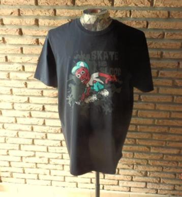 (63)- tee shirt homme t.XXL noir - neuf - beschikbaar voor biedingen