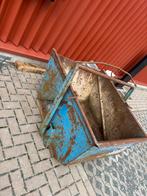 Puin container voor bouwkraan, Ophalen