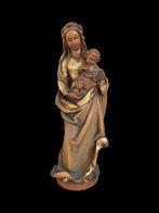 Vierge à l'enfant Anri en bois de 26 cm de haut, Ophalen