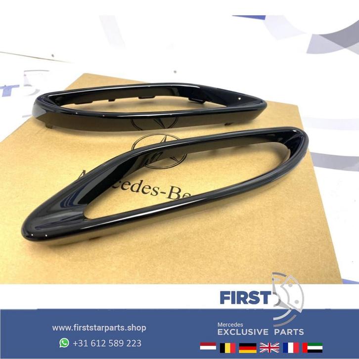 UITLAAT SIERLIJST Mercedes A B C CLA GLA GLB E GLC GLE Klass, Autos : Pièces & Accessoires, Systèmes d'échappement, Mercedes-Benz