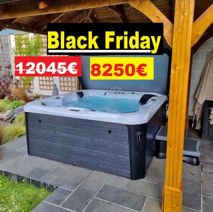 Livraison+remise+ plus offerts  jacuzzi  5places 60 jets, Jardin & Terrasse, Chaises longues, Neuf, Enlèvement ou Envoi