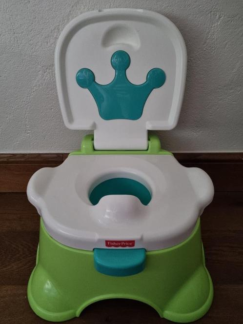 Fisher Price koninklijk potje en krukje met geluid, Kinderen en Baby's, Speelgoed | Fisher-Price, Zo goed als nieuw, Overige typen