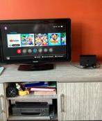 Nintendo Switch - Zwart, OLED, 64 GB, + Ethernet, Games en Spelcomputers, Spelcomputers | Nintendo Switch, Switch OLED, Met games