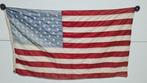 Amerikaanse vlag, Betsy flags USA, 50 embroided stars, 60/70, Ophalen of Verzenden, Gebruikt