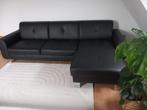 Leren bank, Huis en Inrichting, Zetels | Zetels, Ophalen, 250 tot 300 cm, Een L, Hoekbank