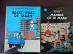 Kuifje - Raket naar de maan + Mannen op de maan  - Hergé, Boeken, Stripverhalen, Gelezen, Ophalen of Verzenden, Meerdere stripboeken
