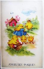 FANTASIEKAARTEN- PASEN, Verzamelen, Ophalen of Verzenden, 1940 tot 1960, Gelopen, Feest(dag)