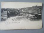 L. Schoenecke Turkish postcard vue de Jerusalem a l,arrivée, Verzenden, Voor 1920, Ongelopen, Buiten Europa
