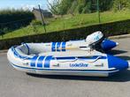 Canot pneumatique LodeStar 3,50m et Yamaha 5cv, Watersport en Boten, Rubberboten, Zo goed als nieuw, Yamaha