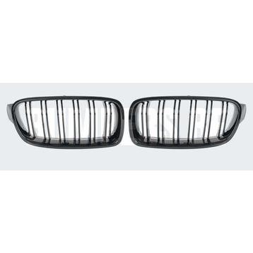 Grill Niergrill glanzend zwart dubbele brug BMW 3 Serie F30  beschikbaar voor biedingen