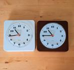 Set van 2 retro Quartz klokken, Ophalen of Verzenden, Zo goed als nieuw