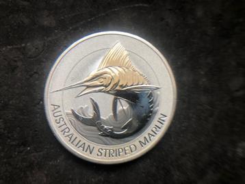 2020 Aus - Striped Marlin - 1,5 oz silver beschikbaar voor biedingen
