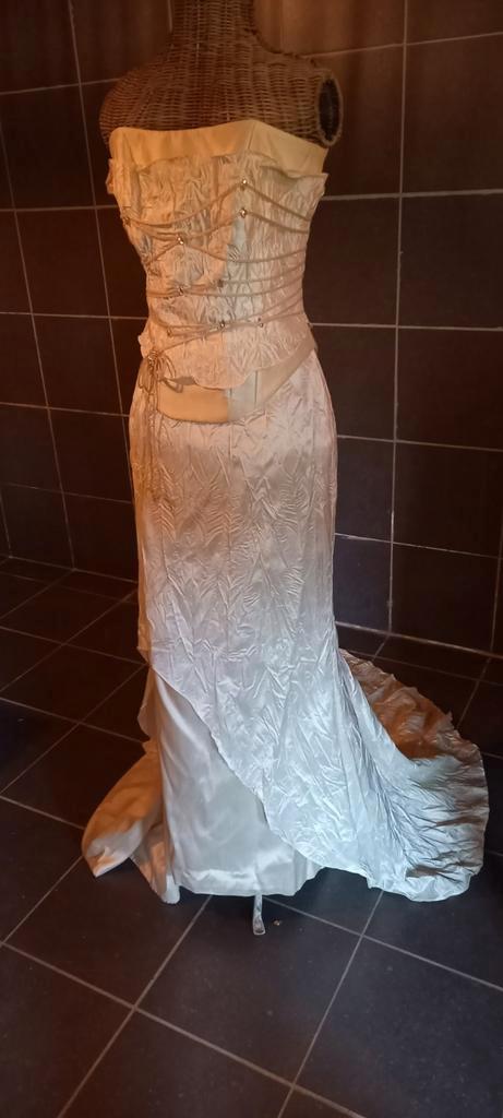 Trouwjurk, Kleding | Dames, Gelegenheidskleding, Zo goed als nieuw, Maat 36 (S), Ophalen of Verzenden