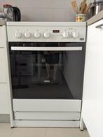 Fornuis Zanussi ZCV65301WA, Ophalen, 60 cm of meer, Keramisch, 4 kookzones
