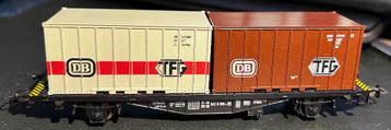 3223. Containerwagen DB H0 Märklin. beschikbaar voor biedingen