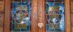 meuble en chêne avec vitraux, Antiquités & Art, Enlèvement