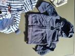 donker blauwe hoody, trui, pull met rits, Plop JBC, 98, Kinderen en Baby's, Babykleding | Baby-kledingpakketten, Zo goed als nieuw