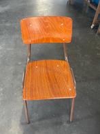 lot schoolstoelen, Ophalen, Gebruikt, Bruin, Schoolstoel