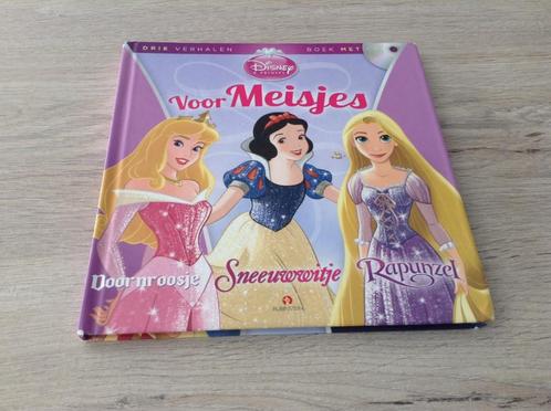 Disney Prinsessboek voor meisjes (CD) (2013), Livres, Livres pour enfants | 4 ans et plus, Comme neuf, Contes (de fées), 4 ans