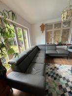 Lederen hoeksalon, Huis en Inrichting, Ophalen, Gebruikt, Leer