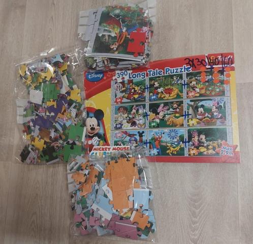 puzzels Disney, Kinderen en Baby's, Speelgoed | Kinderpuzzels, Zo goed als nieuw, Meer dan 50 stukjes, Ophalen of Verzenden
